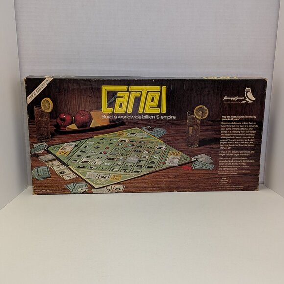 Gamut of Games Other - Vintage 1974 Cartel Board Game 2nd Edition Gamut of Games No. 105 Complete